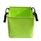 Green 25L Collapsible Bucket - Heavy-Duty PVC Waterproof Folding Pail for Fishing, Camping & Car Washing
