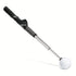 Black Pro Golf Swing Trainer - Extendable with Audible Click & Corrective Grip Aid