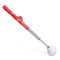 Red Pro Golf Swing Trainer - Extendable with Audible Click & Corrective Grip Aid