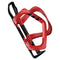 Red Ultra Lightweight Road & Mountain Bike Water Bottle Cage - 39g Polycarbonate + Glass Fiber, Fits Most Bottles