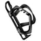 Black Ultra Lightweight Road & Mountain Bike Water Bottle Cage - 39g Polycarbonate + Glass Fiber, Fits Most Bottles