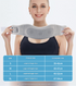 Size L Light Blue Ergonomic Neck Support Brace - Soft Cervical Collar for Posture Correction and Pain Relief