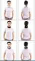 Black Heated Vibrating Neck Wrap - USB Powered Massager for Soothing Pain Relief with 3 Heat & 3 Vibration Modes