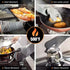 Grey 6-Piece Silicone Oven Mitts and Pot Holders Set - Extra Long Waterproof Heat Resistant Gloves with Non-Slip Grip for Kitchen Baking BBQ