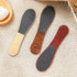 Reddish Brown Professional Pedicure Foot File 10-Pack - Double-Sided Callus Remover with Wooden Handle
