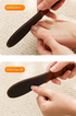 Khaki Professional Pedicure Foot File 10-Pack - Double-Sided Callus Remover with Wooden Handle