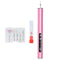 Pink Rechargeable Electric Nail Drill Pen with UV Curing Lamp - Professional All-in-One Manicure Pedicure Kit for Polishing & Gel Removal