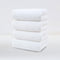 White Plush Cotton Hand Towel Set (4-Pack) - Ultra Soft, Absorbent & Quick-Drying Face Towels for Bathroom