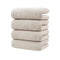 Khaki Plush Cotton Hand Towel Set (4-Pack) - Ultra Soft, Absorbent & Quick-Drying Face Towels for Bathroom