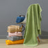 Blue Premium 3-Piece 100% Cotton Towel Set - Ultra Soft, Absorbent & Quick-Dry for Bathroom