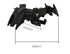 Black Creative Bat-Style Gravity Car Phone Mount - Secure Air Vent Holder with 360 Rotation