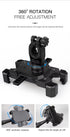 Black Secure Grip Bike Phone Mount - Adjustable 360 Rotation Bicycle Handlebar Holder, Universal Cradle for MTB & Road Cycling