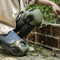 Green Adjustable Gardening Knee Pads - Comfortable Neoprene Knee Protectors for Weeding & Outdoor Work