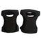 Black Adjustable Gardening Knee Pads - Comfortable Neoprene Knee Protectors for Weeding & Outdoor Work