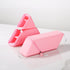 Pink Transforming Silicone Pencil Case - Stand-Up Pen Holder & Stationery Organizer