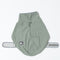 75# Green Waterproof Reflective Dog Raincoat for Small to Large Dogs
