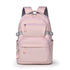 Pink Trendy Korean-Style Large-Capacity Backpack for Women - 14" Laptop Travel Bag