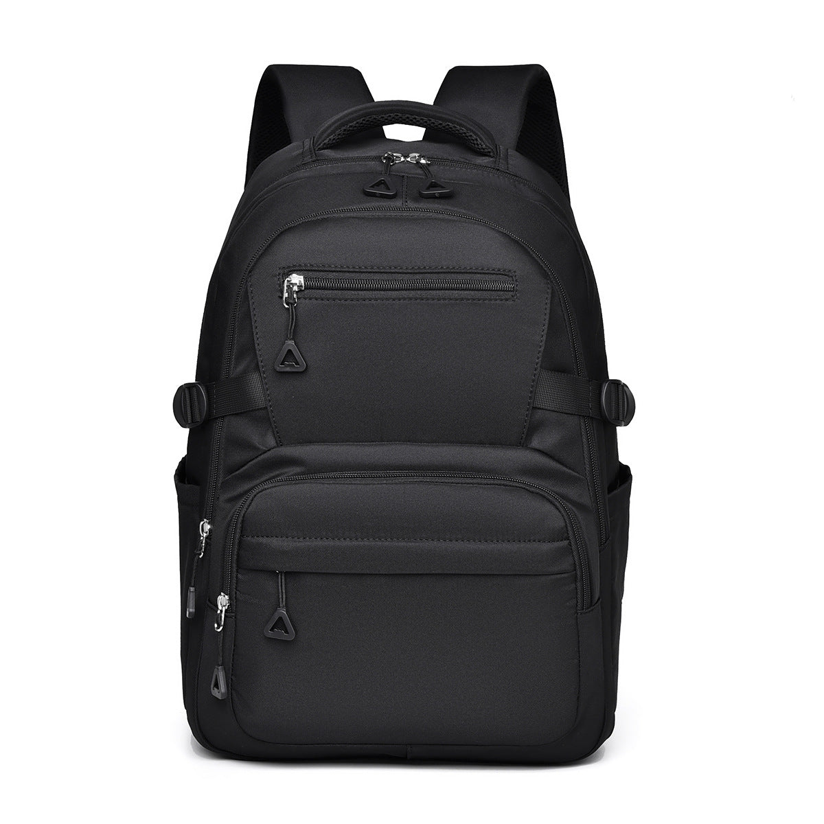 Black Trendy Korean-Style Large-Capacity Backpack for Women - 14
