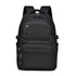 Black Trendy Korean-Style Large-Capacity Backpack for Women - 14" Laptop Travel Bag