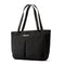 Black Waterproof Women's Tote Shoulder Bag - Large Capacity with 15-Inch Laptop Pocket