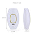 Advanced IPL 881 Laser Hair Removal Device - Sleek Home Use Electric Depilator for Women