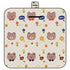 Cute Bow Tie Bear Thick Waterproof Foldable Picnic Mat - 150x200cm for Camping & Beach