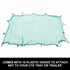 2.5*3.5m Heavy-Duty Cargo Net for Trailers & Trucks - Cross-Border Secure Cover