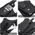 Brown Tactical Underarm Shoulder Holster Bag - Anti-Theft Double Pouch Vest Pack for Men