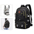 Green Stylish Large Capacity Backpack - Water-Resistant Oxford Rucksack for Travel, School & Daily Use