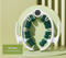 Green Ergonomic U-Shape Leg Roller 360 Degree Massager for Muscle Relief Fitness Yoga