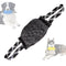 Black Durable Dog Tug Toy with 2 Handles - Interactive Bite Pillow for Training & Tug of War