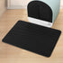 Black Large Double-Layer Cat Litter Trapping Mat - Waterproof EVA Honeycomb Design for Scatter Control (45cm x 60cm)