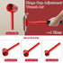 Heavy-Duty 4-in-1 Door Hinge Adjustment Tool - Wrench for Aligning & Lifting Sagging Doors