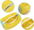 Blue 2piece Durable Sneaker Wash Bag for Washing Machine - Anti-Deformation Shoe Protector with Chenille Fabric