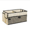 Off white Car Trunk Storage Box - Foldable Organizer