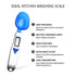 Blue High Precision Digital Spoon Scale - Electronic Measuring Scoop with 3 Heads for Kitchen & Baking(300g)