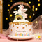 Enchanting Unicorn Snow Globe Music Box - Magical Starry Sky Musical Gift for Girls