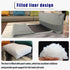 Black New Fashion Velvet Recliner Headrest with Anti-Slip Base - Adjustable Neck Support Car Pillow
