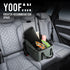 3-piece Blue Car Trunk Storage Box - Large Capacity Oxford Cloth Foldable Car Seat Organizer