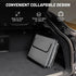 Black Car Pet Pad - Portable Dog Booster Seat for Safe and Comfortable Travel