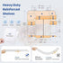 Beige Foldable Baby Crib Storage Hanging Bag - Large Capacity Organizer for Cribs and Changing Tables