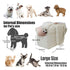 Beige Fashionable Pet Carrier Bag - Stylish Handbag for Cats and Small Dogs