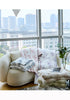 Coffee color Luxury Mink Velvet Ink Print Blanket - High-Quality Warmth for Your Home(150*200cm)