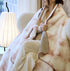 Pink Luxury Mink Velvet Ink Print Blanket - High-Quality Warmth for Your Home(150*200cm)