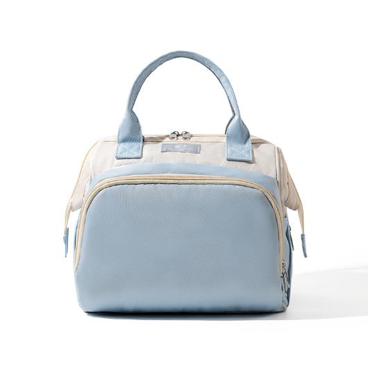 Blue Versatile 3-in-1 Nappy Bag | Convertible Backpack, Tote & Crossbody with Insulated Pockets