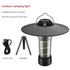 Vintage Lighthouse LED Camping Lantern | 5-Mode Rechargeable Light with Tripod