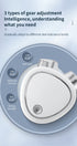 White EMS Microcurrent Facial Lifting Massager - Skin Tightening & Sculpting Beauty Tool