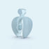 Blue Multi-functional Pelvic Floor Muscle Trainer - Postpartum Recovery and Leg Shaping Device