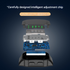 White Smart Microcurrent Wristband Sleep Aid - Wearable Sleep Assistance Device
