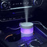 2-Piece White Mini Desktop Humidifier - Portable Mist Maker for Home and Car Use